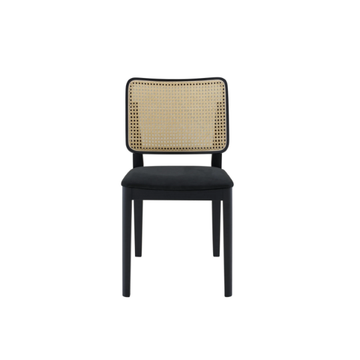 TAMBOUR - Ash and rattan chair with integrated cushion by Ligne Roset - view 3